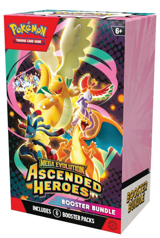 Booster Bundle Ascended Heroes - Inglés 🇬🇧 y Español 🇪🇸